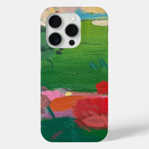 Colourful Abstract  Art Painting iPhone 15 Pro Case