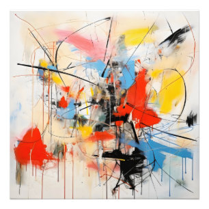 Colourful Abstract Art Photo Print