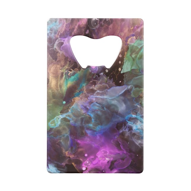 Colourful Abstract Art  Space Nebula (Back)