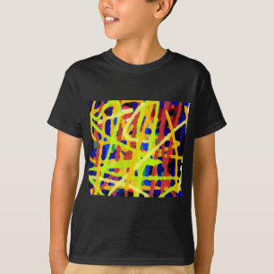Colourful Abstract Artwork T-Shirt