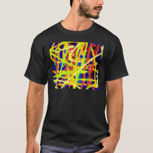 Colourful Abstract Artwork T-Shirt
