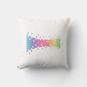 Colourful Abstract Background Design Modern Cushion
