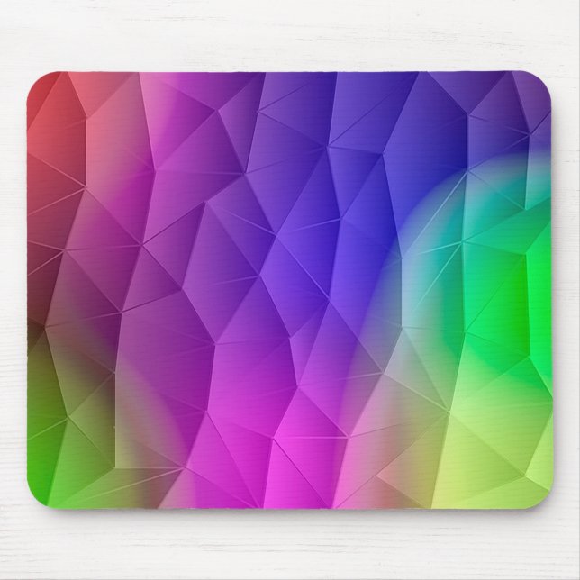 Colourful abstract background  mouse mat (Front)