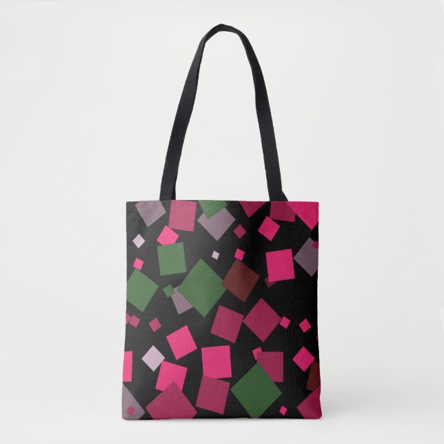 Colourful abstract background tote bag (Front)