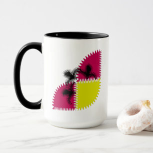Colourful Abstract Butterfly  Mug
