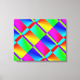 Colourful Abstract Canvas Print