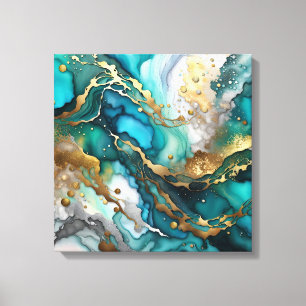 Colourful Abstract Canvas Print