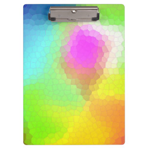 Colourful Abstract Clipboard