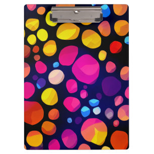 Colourful Abstract Clipboard