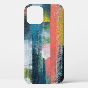 Colourful abstract collage.  iPhone 12 case