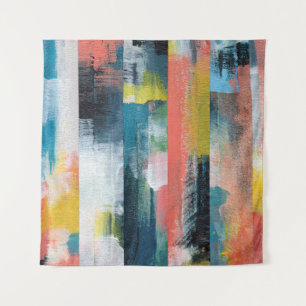 Colourful abstract collage.  tapestry