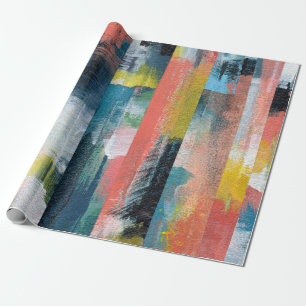 Colourful abstract collage. wrapping paper
