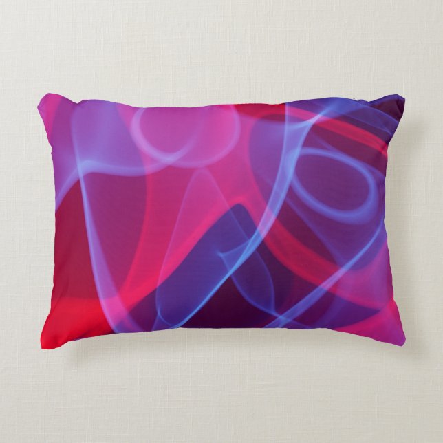 Colourful Abstract    Decorative Cushion (Front)