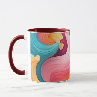 Colourful Abstract Design Coffee Mug