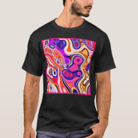 Colourful Abstract Design in Focus