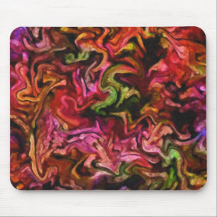 Colourful Abstract Design Mouse Mat