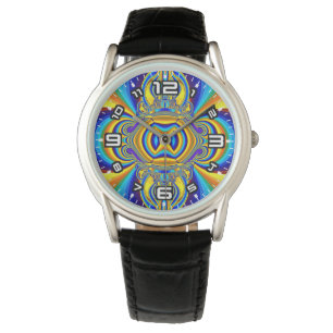 Colourful Abstract Design Watch