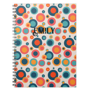 Colourful Abstract Dots Notebook