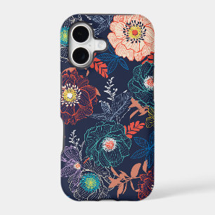 Colourful Abstract Floral Design