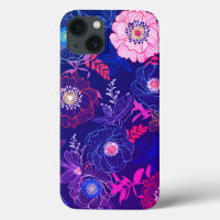 Colourful Abstract Floral Design 