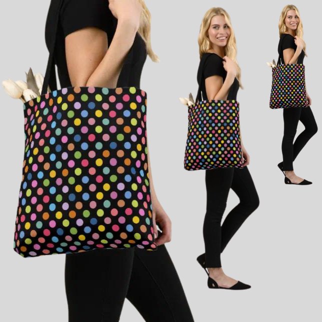 Colourful Abstract Floral Pattern                T Tote Bag (Creator Uploaded)
