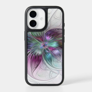 Colourful Abstract Flower Modern Floral Fractal Ar