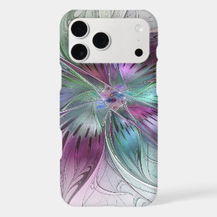 Colourful Abstract Flower Modern Floral Fractal Ar
