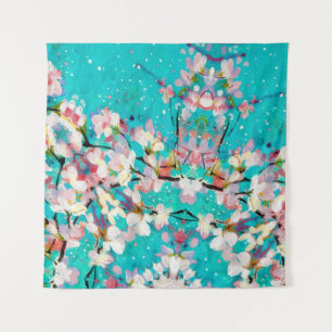 Colourful Abstract Geometric Background Pattern Tapestry