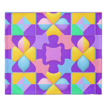 Colourful Abstract Geometric Patterns