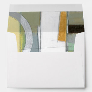 Colourful Abstract Geometric Shapes Envelopes