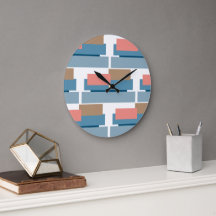 Colourful Abstract Geometric Stripes Art Pattern