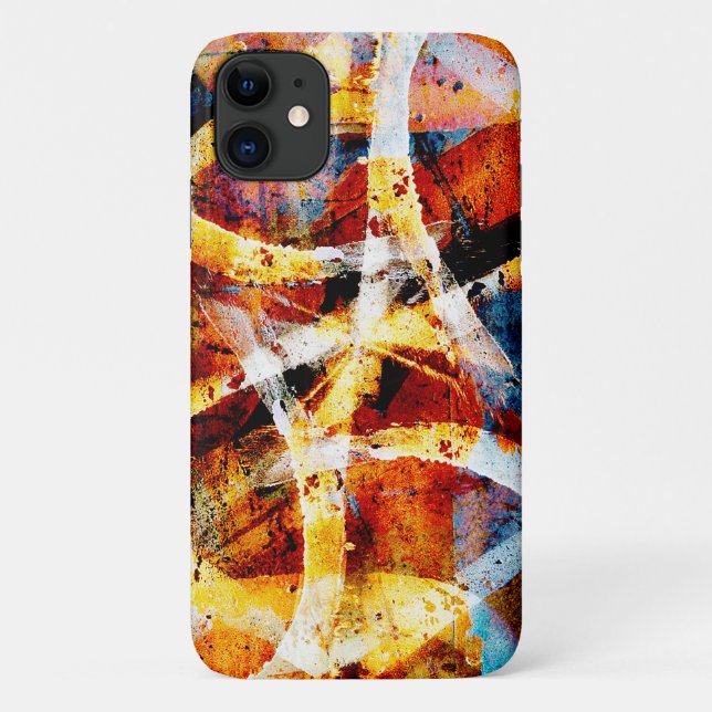 Colourful abstract graffiti Case-Mate iPhone case (Back)