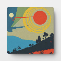 Colourful Abstract Landscape Art