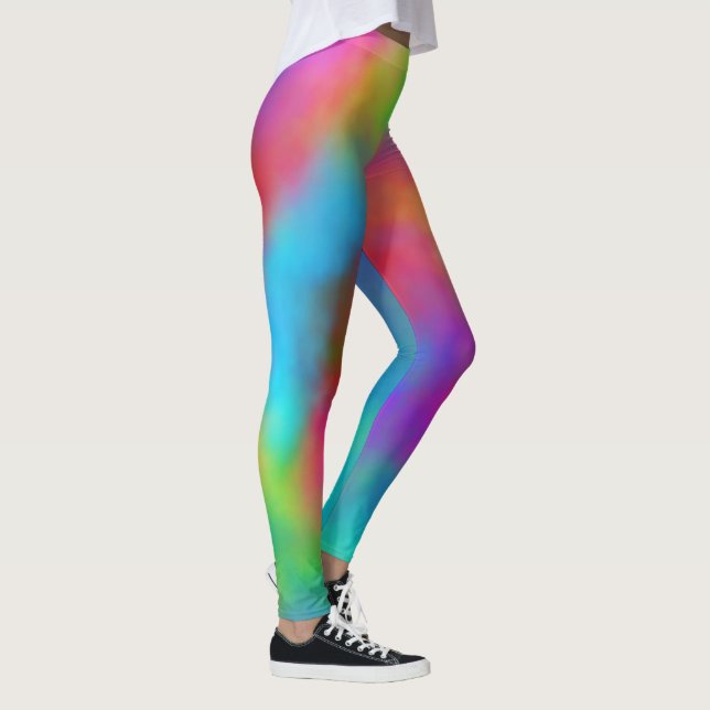 Colourful Abstract Leggings (Right)