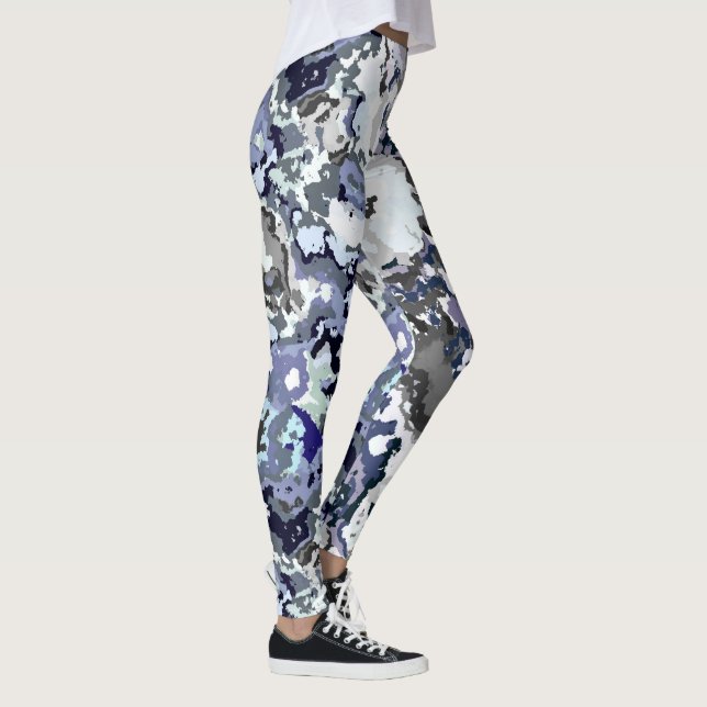 Colourful Abstract Leggings (Right)