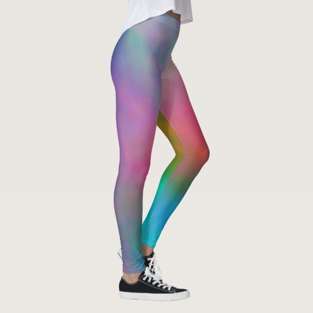 Colourful Abstract Leggings (Right)