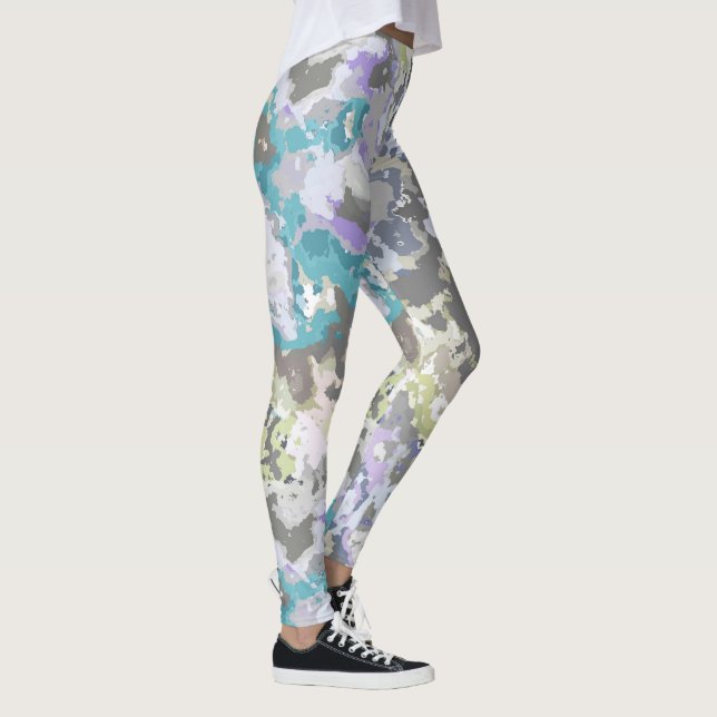 Colourful Abstract Leggings (Right)