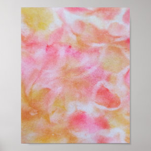 Colourful abstract minimal editable add your text poster