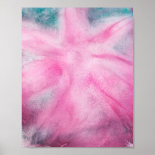 Colourful abstract minimal editable add your text poster