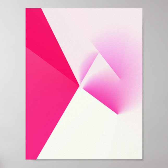 Colourful abstract minimal editable add your text  poster (Front)