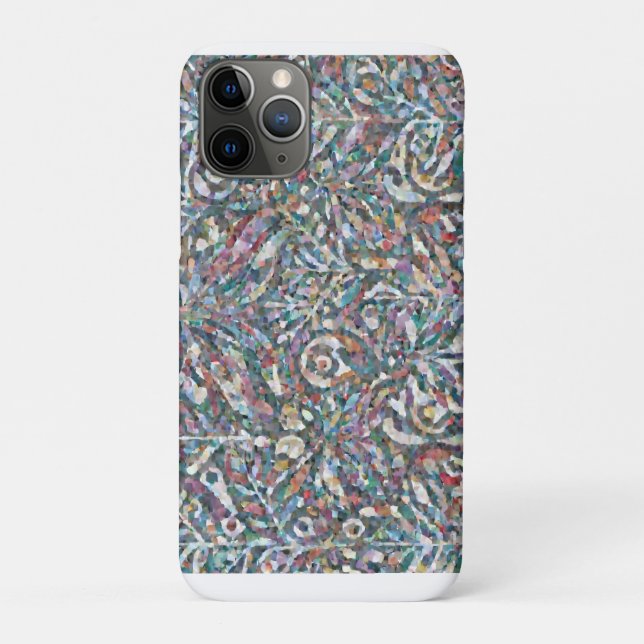 Colourful Abstract Mosaic Pattern Case (Back)