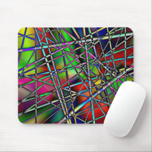 Colourful Abstract Mouse Mat