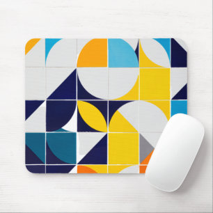 Colourful Abstract Mouse Mat