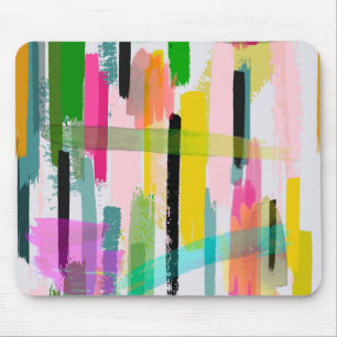 Colourful Abstract Mouse Pad