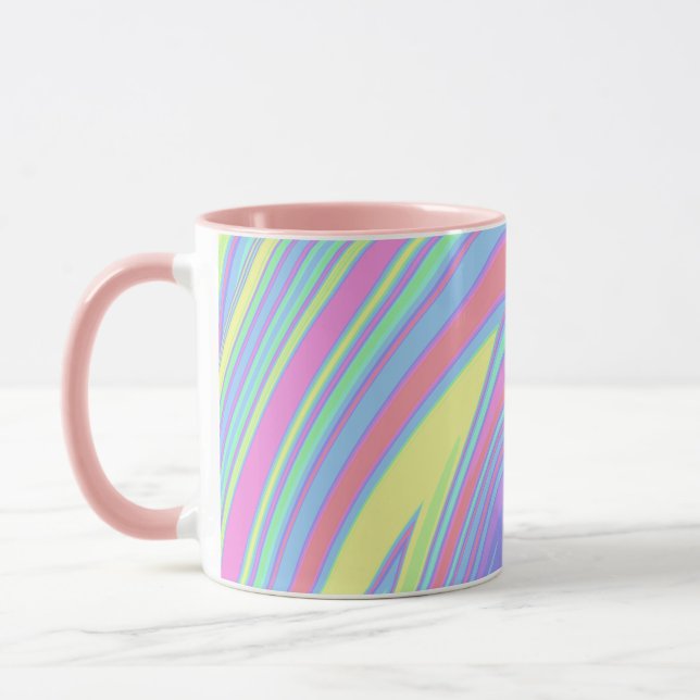 Colourful Abstract Mug (Left)
