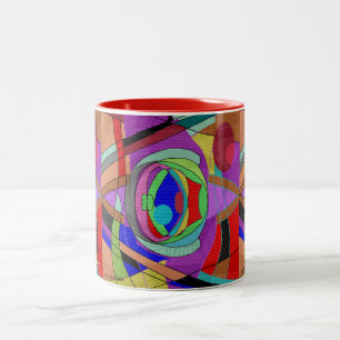 Colourful abstract MUG