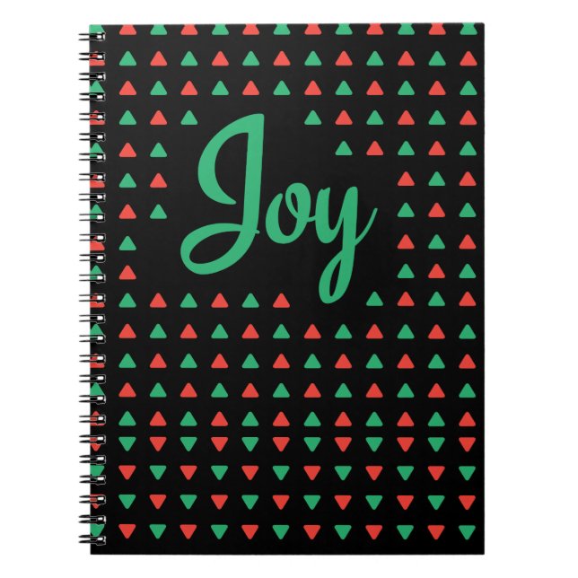 Colourful Abstract Notebook (Front)
