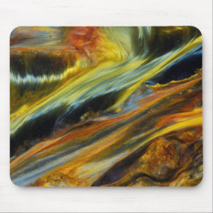 Colourful abstract of Pietersite Mouse Mat