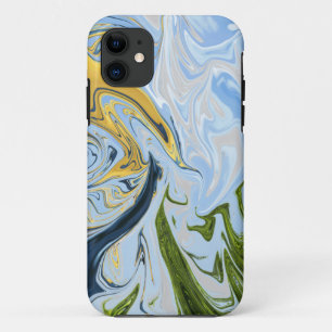 Colourful Abstract Painting   Best abstract art iPhone 11 Case