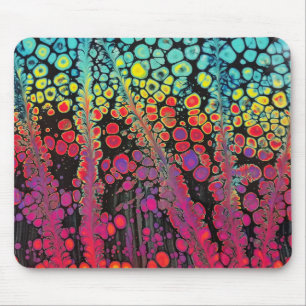 Colourful Abstract Painting Mouse Mat